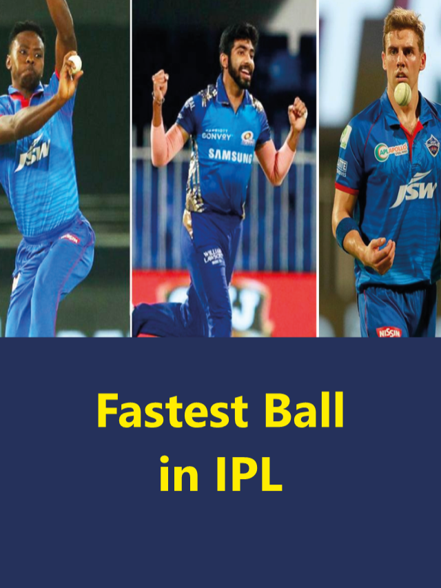 Fastest ball in ipl history