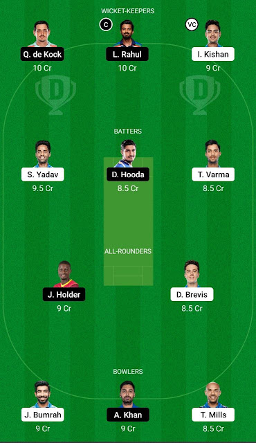 MI vs LSG Dream11 Team