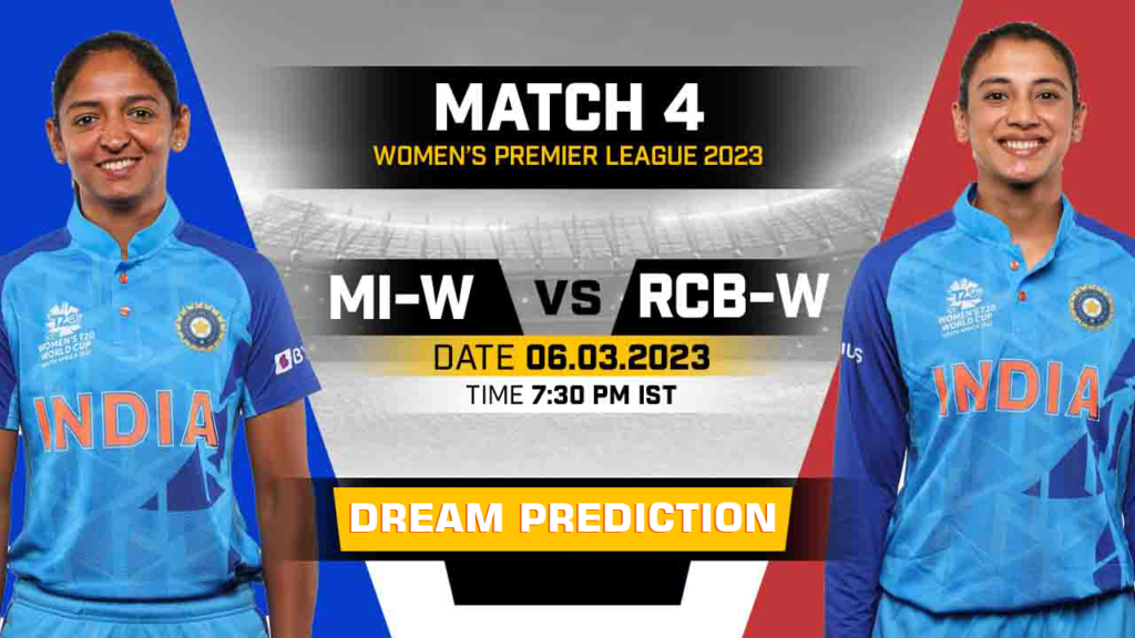 MI-W vs RCB-W Dream11 Prediction