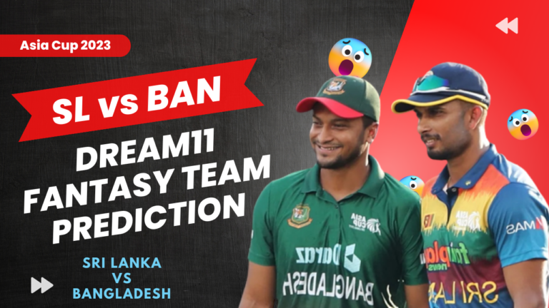 SL vs BAN